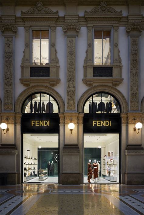 boutique fendi milano|Flagship store Milan .